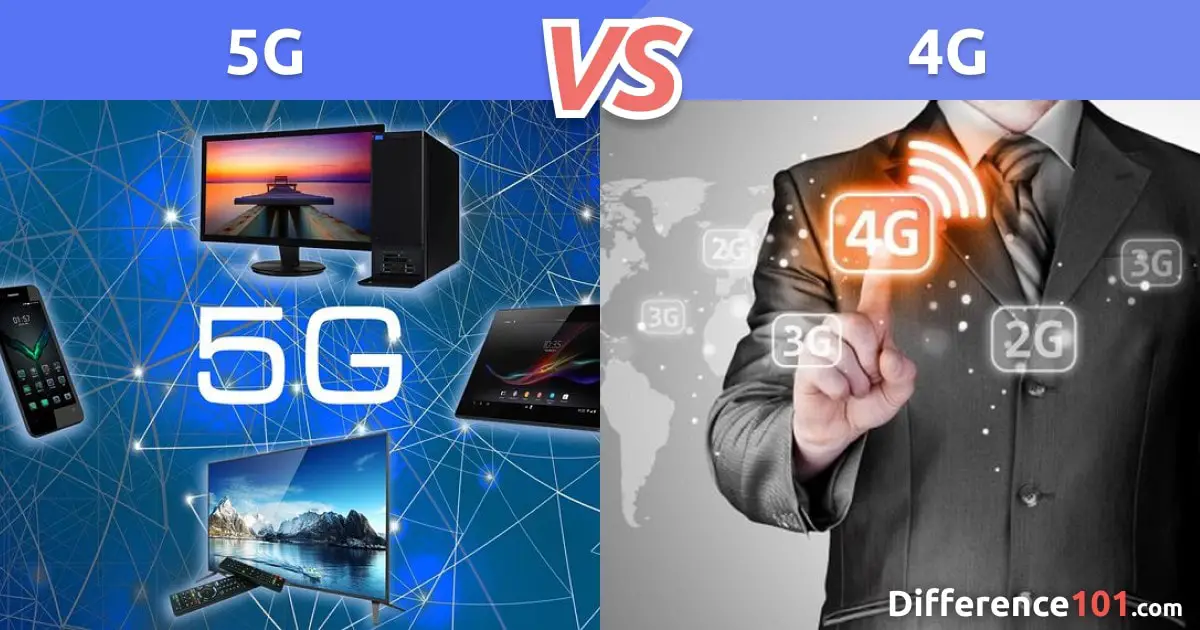 5G vs. 4G: Difference, Speed, Pros & Cons