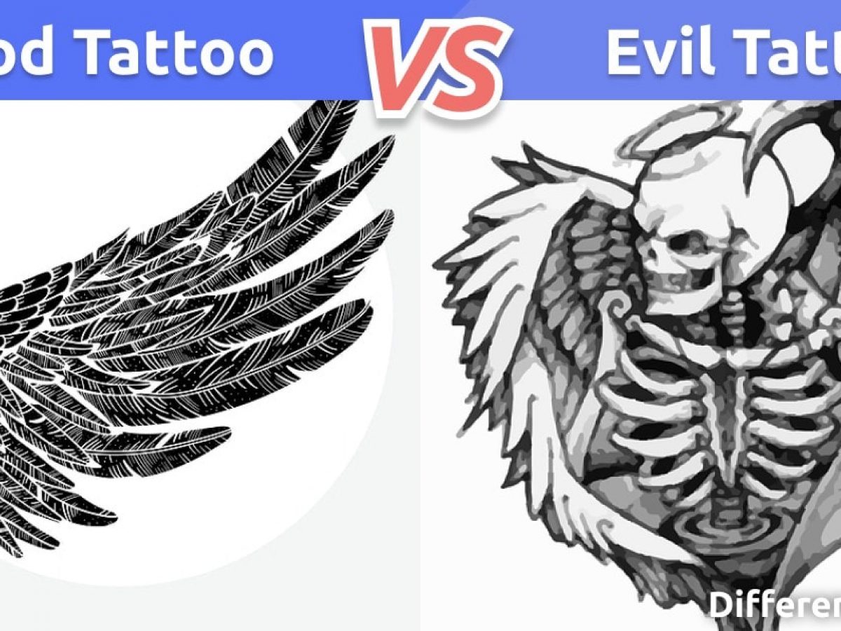 Good Vs Evil Tattoo Differences Types Pros Cons Difference 101