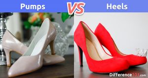 difference between pumps and stilettos